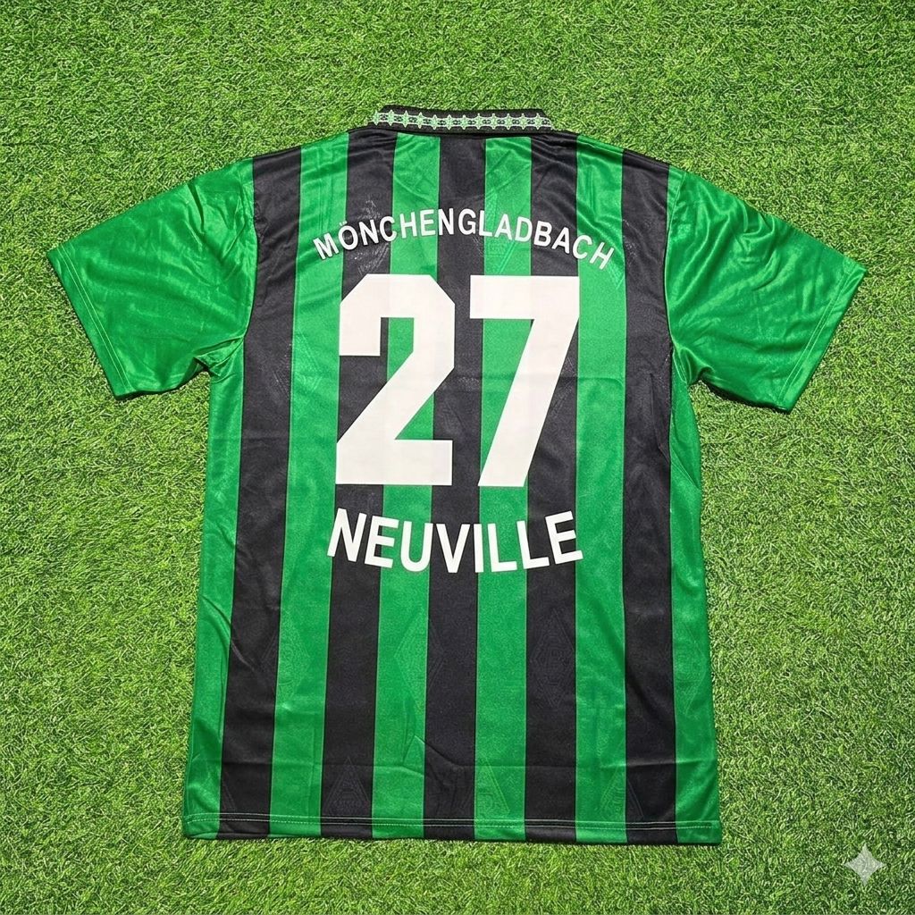 Oliver Neuville #27 Borussia Mönchengladbach Retro Jersey