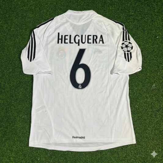 Ivan Helguera Real Madrid 2005 2006 White Jersey Shirt Trikot Soccer Shirt