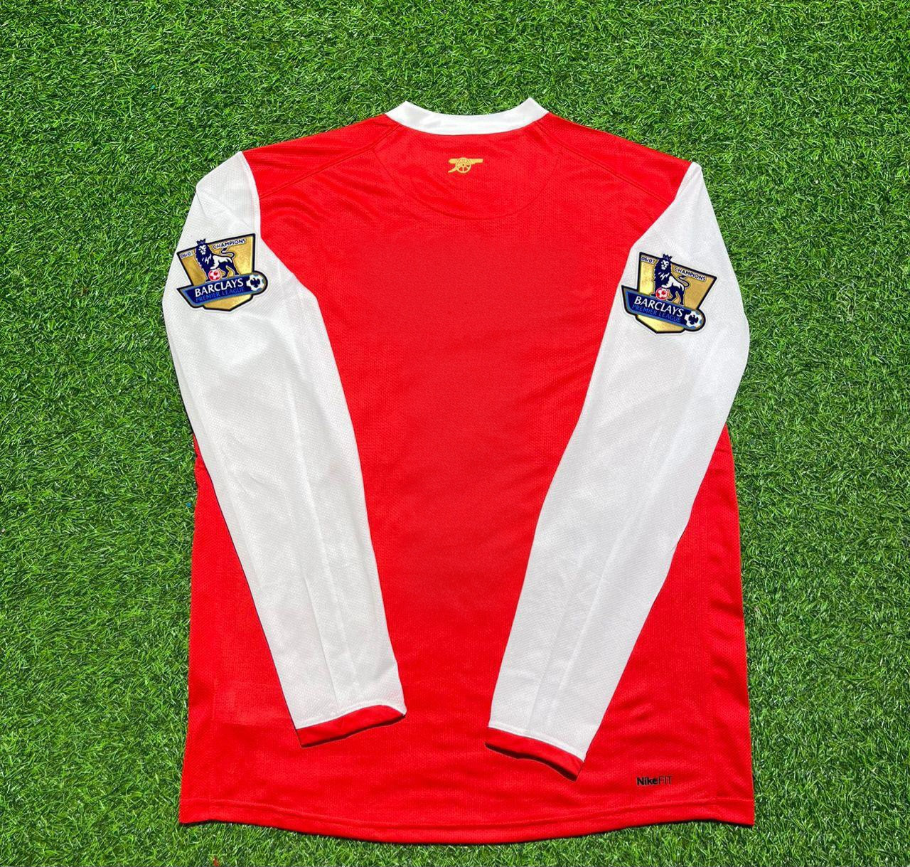 Arsenal FC 2006 2007 Home Long Sleeve Retro Jersey