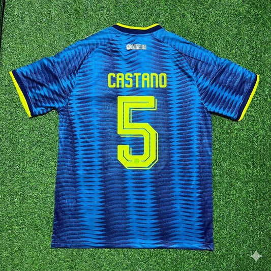Kevin Castaño Colombia 2026 World Cup Away Football Jersey