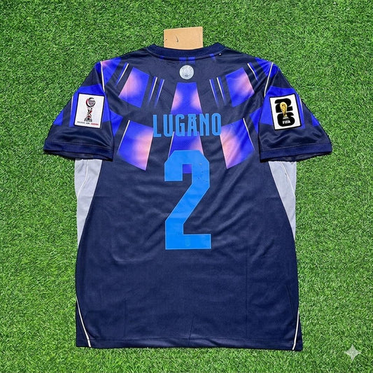 Diego Lugano #2 Uruguay Football Jersey