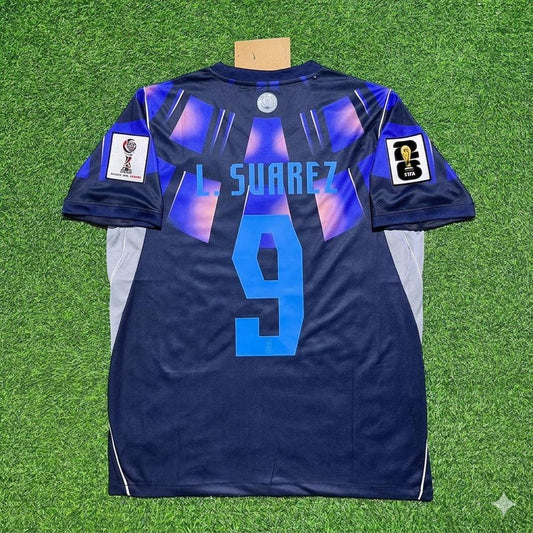 Luis Suarez #9 Uruguay 2026 World Cup Football Jersey