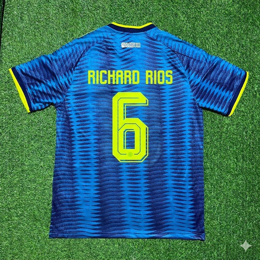 Richard Rios Colombia 2026 World Cup Away Football Jersey