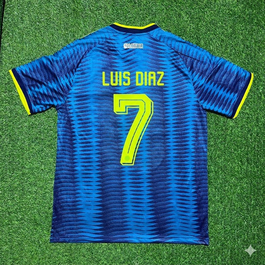 Luis Diaz Colombia 2026 World Cup Away Football Jersey