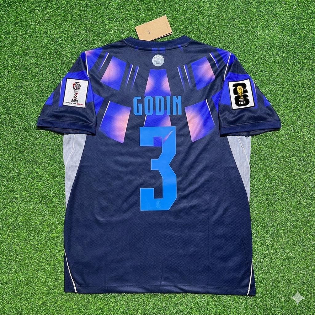 Diego Godin #3 Uruguay Football Jersey