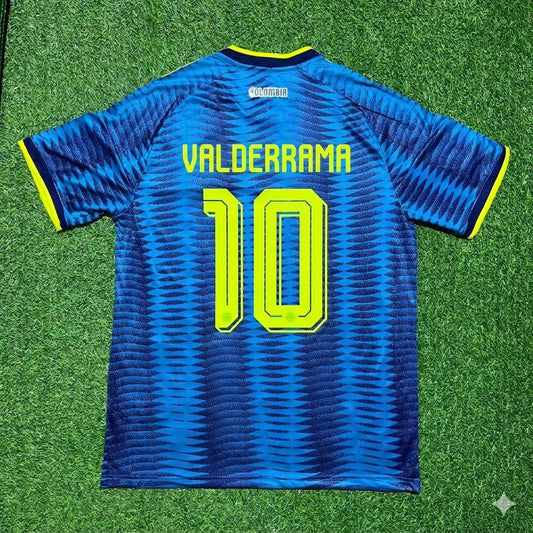 Carlos Valderrama Colombia Football Jersey