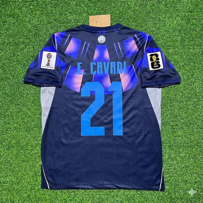 Edinson Cavani #21 Uruguay Football Jersey