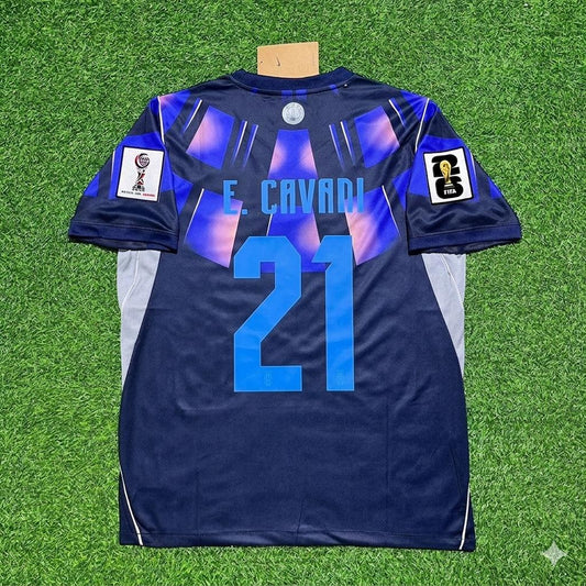 Edinson Cavani #21 Uruguay Football Jersey