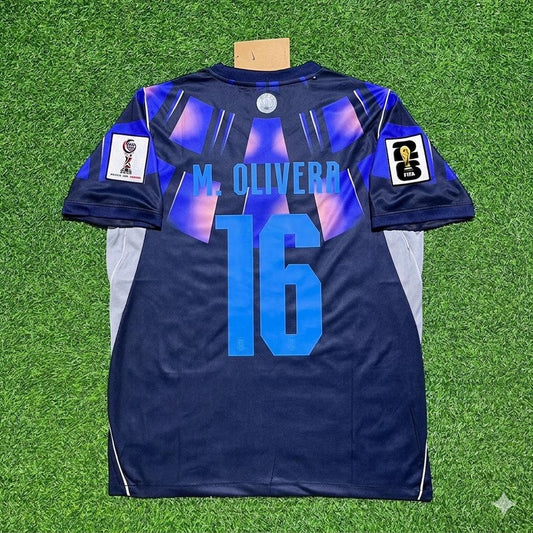 Mathias Olivera #16 Uruguay 2026 World Cup Football Jersey