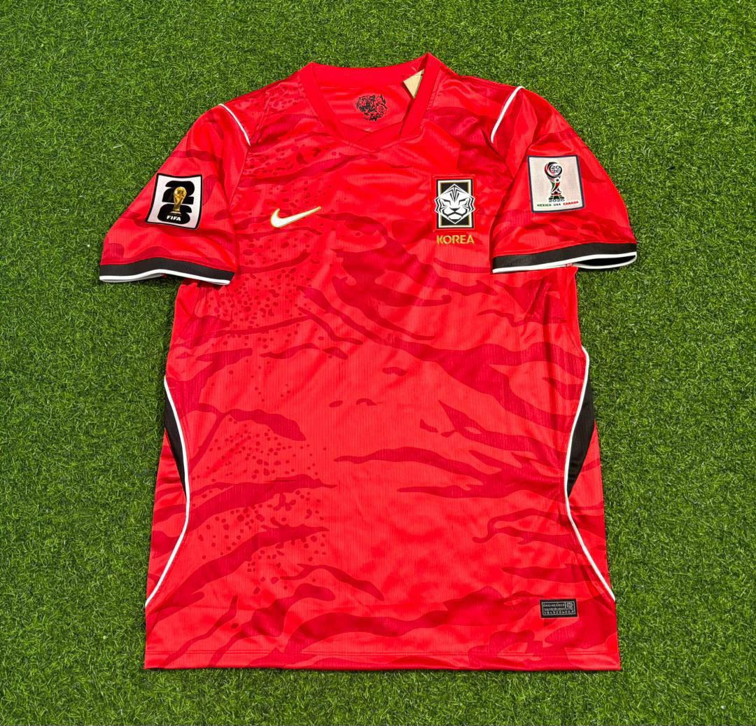 Heung-Min Son South Korea 2026 World Cup Red Football Jersey