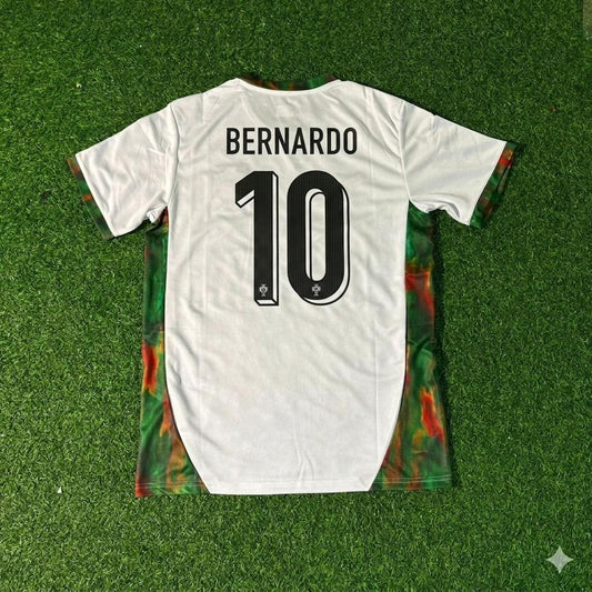 Bernardo Silva Portugal 2026 World Cup White Football Jersey Kit