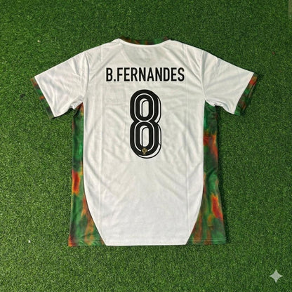 Bruno Fernandes Portugal 2026 World Cup White Football Jersey Kit