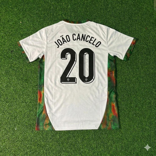 Joao Cancelo Portugal 2026 World Cup White Football Jersey Kit