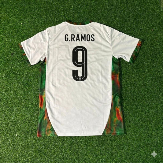 Gonçalo Ramos Portugal 2026 World Cup White Football Jersey Kit