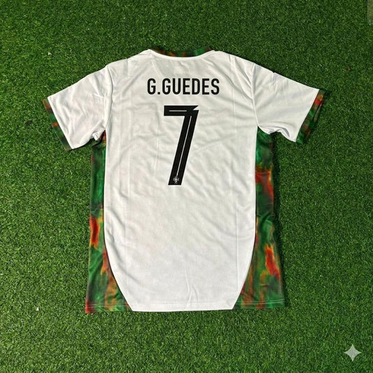 Gonçalo Guedes Portugal 2026 World Cup White Football Jersey Kit