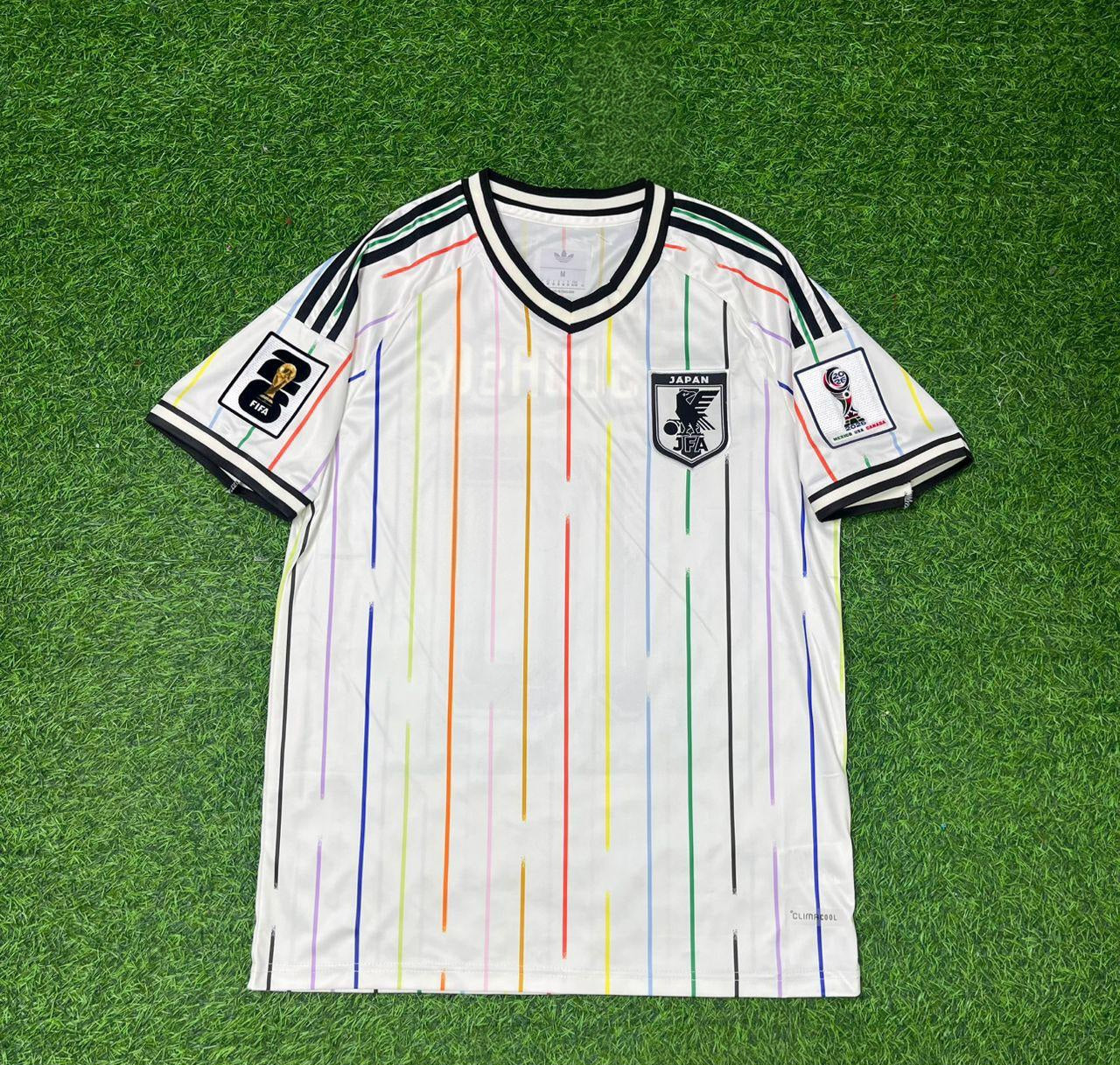 Yuito Suzuki Japan 2026 World Cup Away White Football Jersey Trikot Maillot