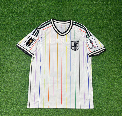 Yuito Suzuki Japan 2026 World Cup Away White Football Jersey Trikot Maillot