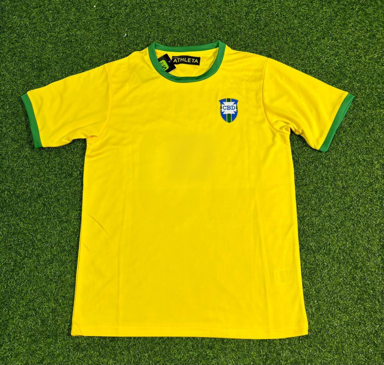 Zico Brazil Retro Home Football Jersey Trikot Maillot