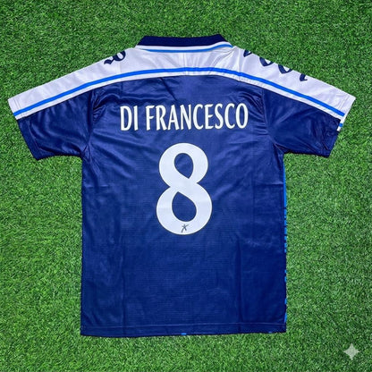 Eusebio Di Francesco Perugia Retro Blue Football Jersey