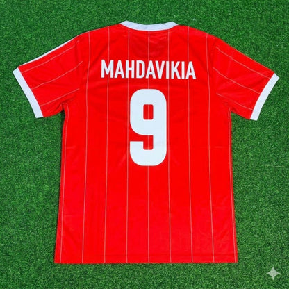 Mehdi Mahdavikia Hamburger SV Red Retro Fußballtrikot