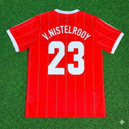 Ruud Van Nistelrooy Hamburger SV Red Retro Fußballtrikot
