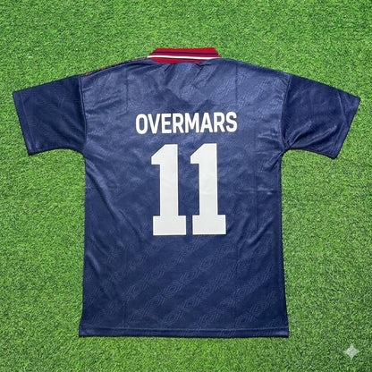 Marc Overmars #11 Ajax 1994 1995 Away Retro Football Jersey