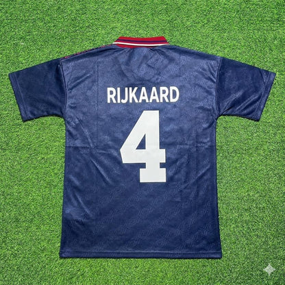 Frank Rijkaard #4 Ajax 1994 1995 Away Retro Football Jersey