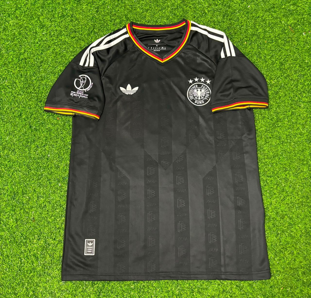 Michael Ballack Germany 2002 World Cup Black Special Retro Football Jersey