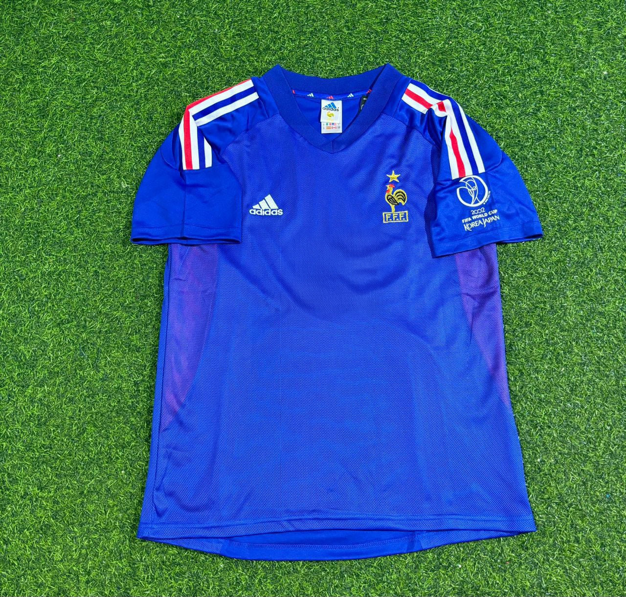 Marcel Desailly #8 France 2002 World Cup Retro Football Jersey