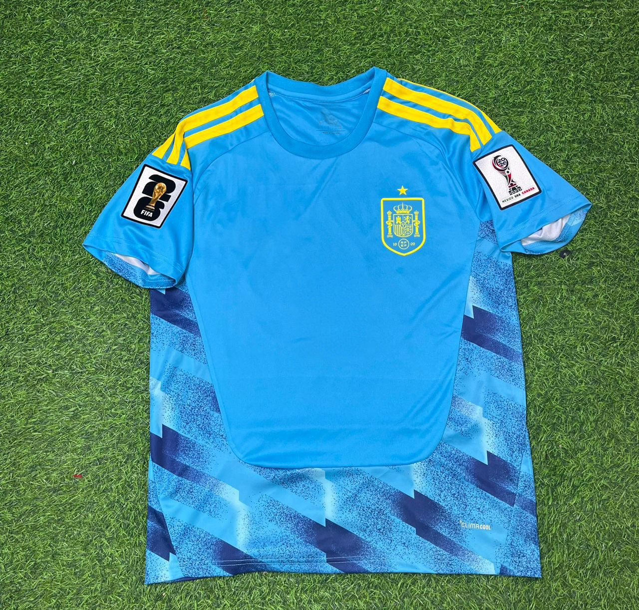 Mikel Oyarzabal #21 Spain 2026 World Cup Blue Special Football Jersey
