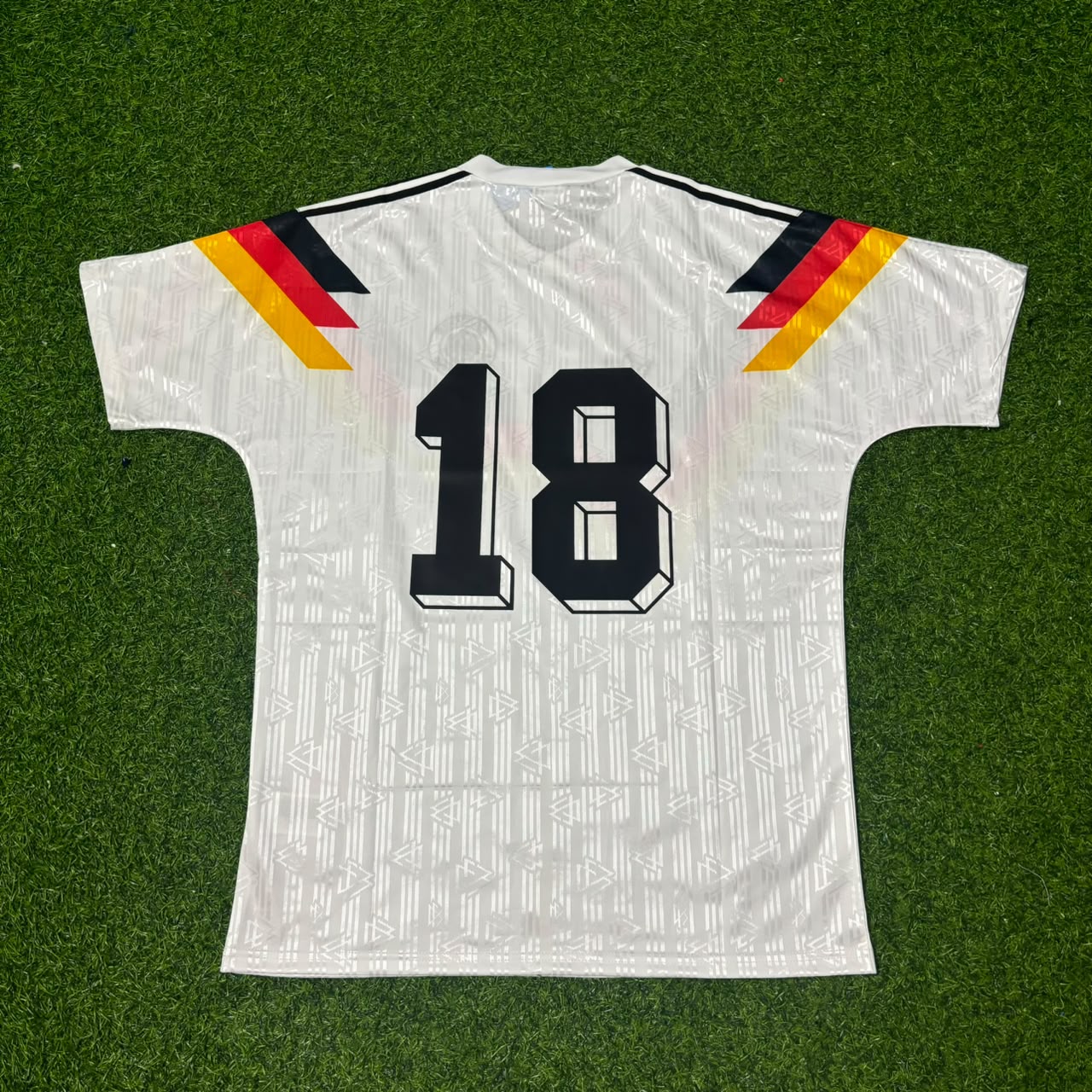 Jürgen Klinsmann Germany 1990 World Cup Retro Football Jersey Trikot Maillot