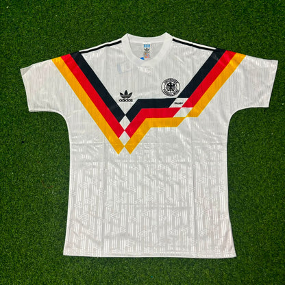 Thomas Berthold Germany 1990 World Cup Retro Football Jersey Trikot Maillot