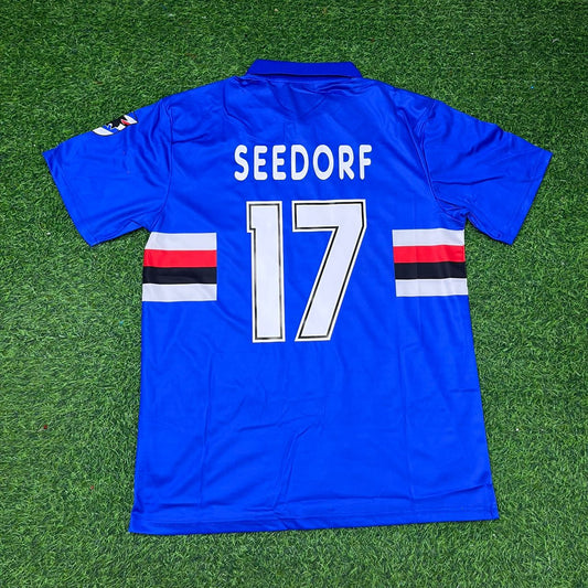 Clarence Seedorf Sampdoria Special Retro Football Jersey