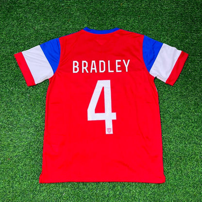 Michael Bradley USA 2014 Season Away Retro Jersey Trikot Soccer Shirt
