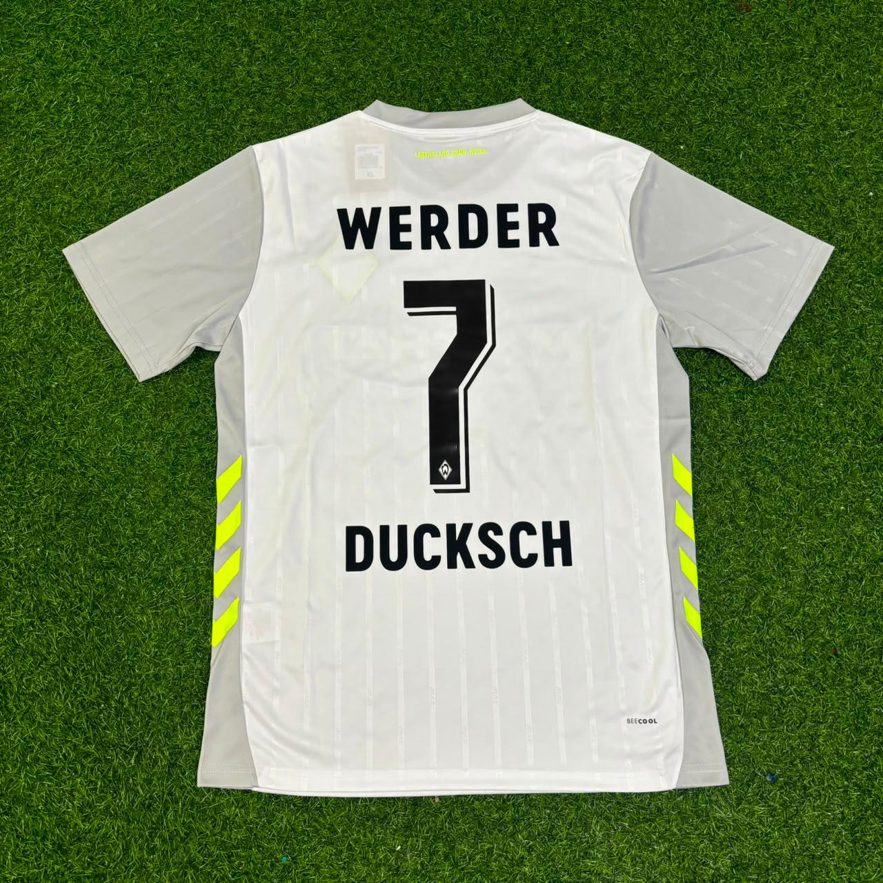Marvin Ducksch Werder Bremen 2025-2026 Heim Retro Fußballtrikot