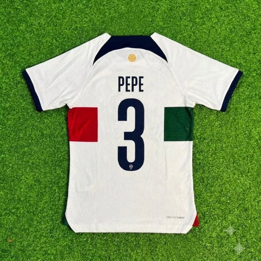 Pepe Portugal 2022 World Cup Qatar Retro Jersey Trikoy
