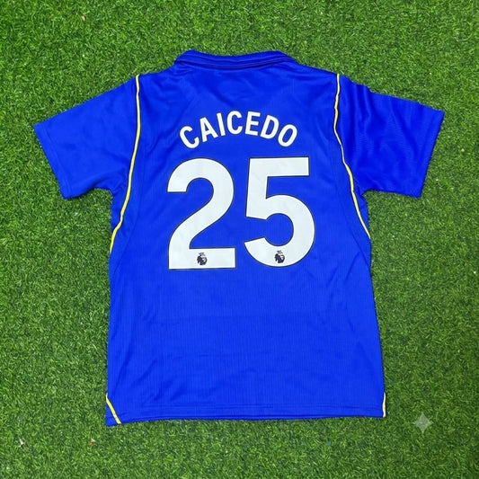 Moisés Caicedo Chelsea 2027 Home Blue New Season Football Jersey Kit