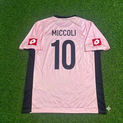 Fabrizio Miccoli Palermo FC Pink Retro Football Jersey Trikot Maillot