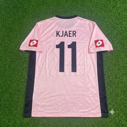 Simon Kjaer Palermo FC Pink Retro Football Jersey Trikot Maillot