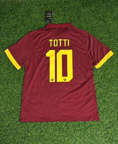 Francesco Totti 2014-15 Retro Football Jersey Maglia
