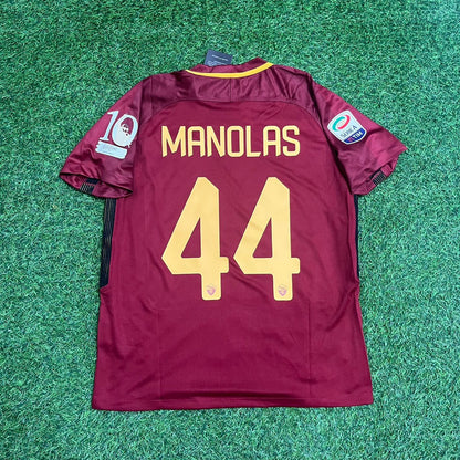 Kostas Manolas 2016-2017 Retro Football Jersey