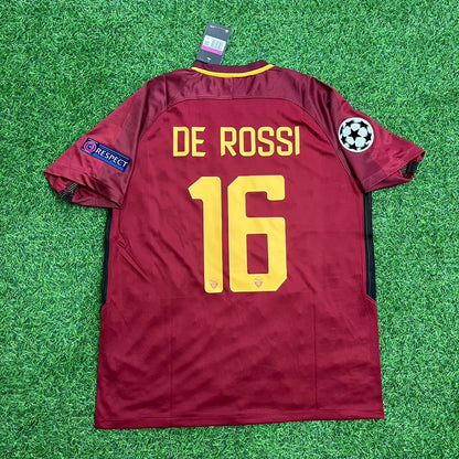 Daniele De Rossi 2016-17 Final Retro Football Jersey Maglia