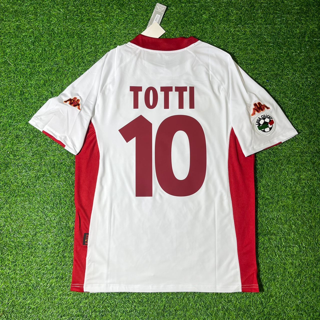 Francesco Totti White Away 2001 02 Home – Kit Jersey