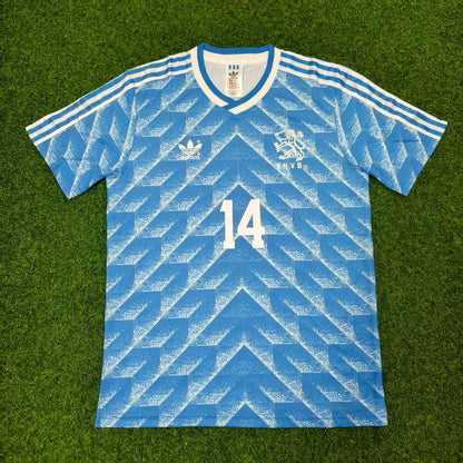 Johan Cruyff Retro Home Retro Football Kit Trikot Soccer Shirt