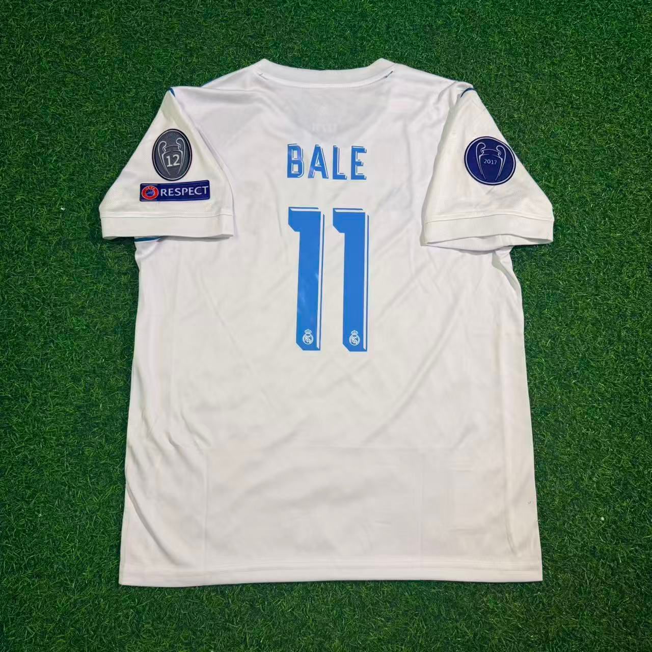 Gareth Bale 11- Madrid 2018 Final Jersey Trikot Maillot Soccer Shirt