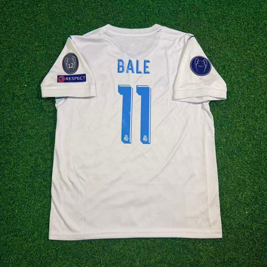 Gareth Bale 11- Madrid 2018 Final Jersey Trikot Maillot Soccer Shirt