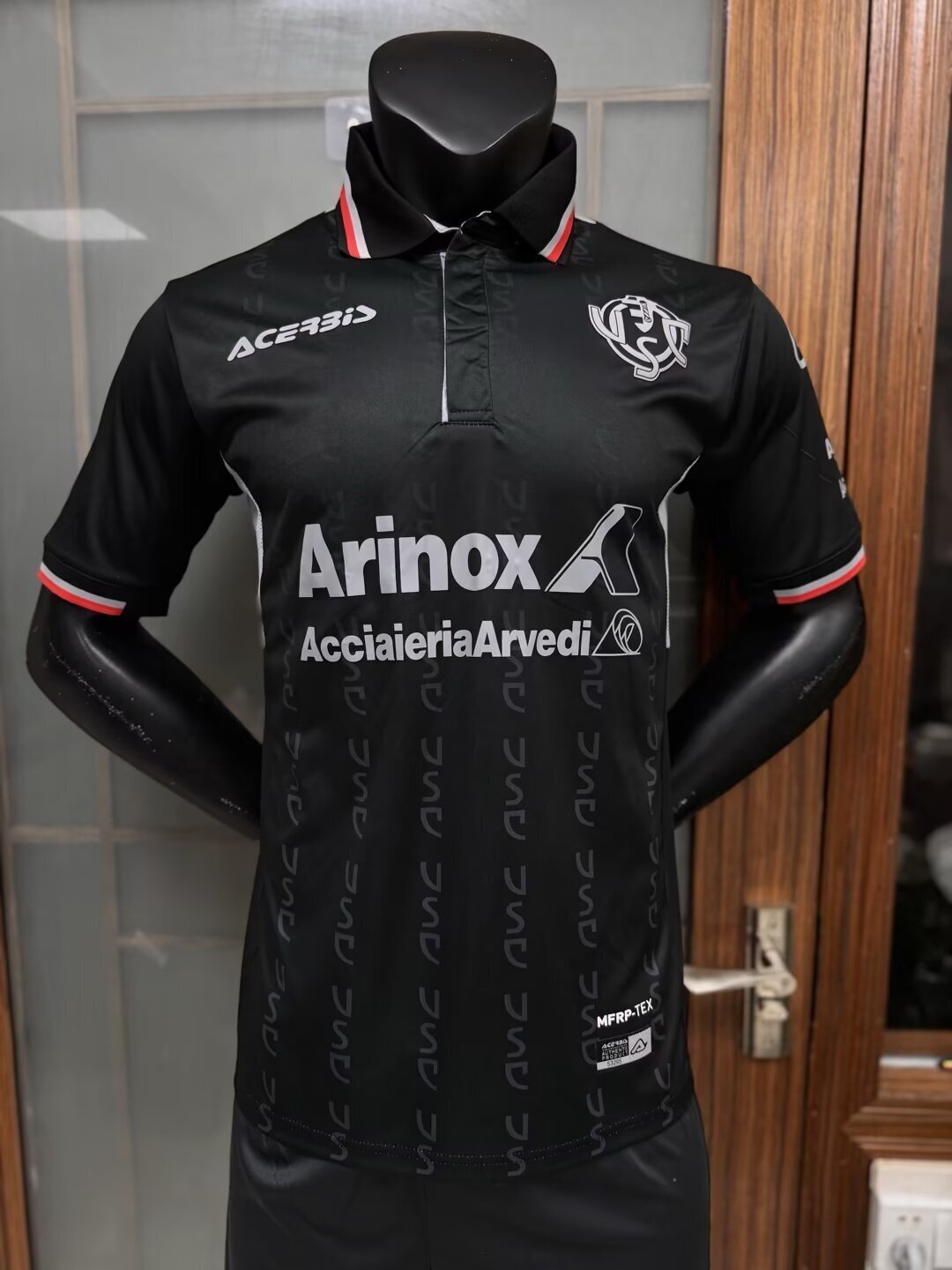 Cremonese 2025/26 Black New Season Football Jersey Kit