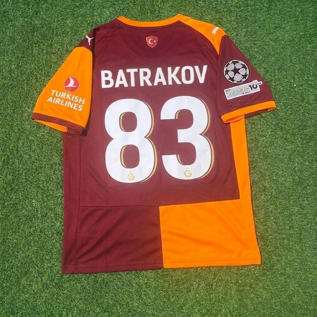 Maillot de football Aleksey Batrakov Galatasaray Ligue des Champions 2026-2027