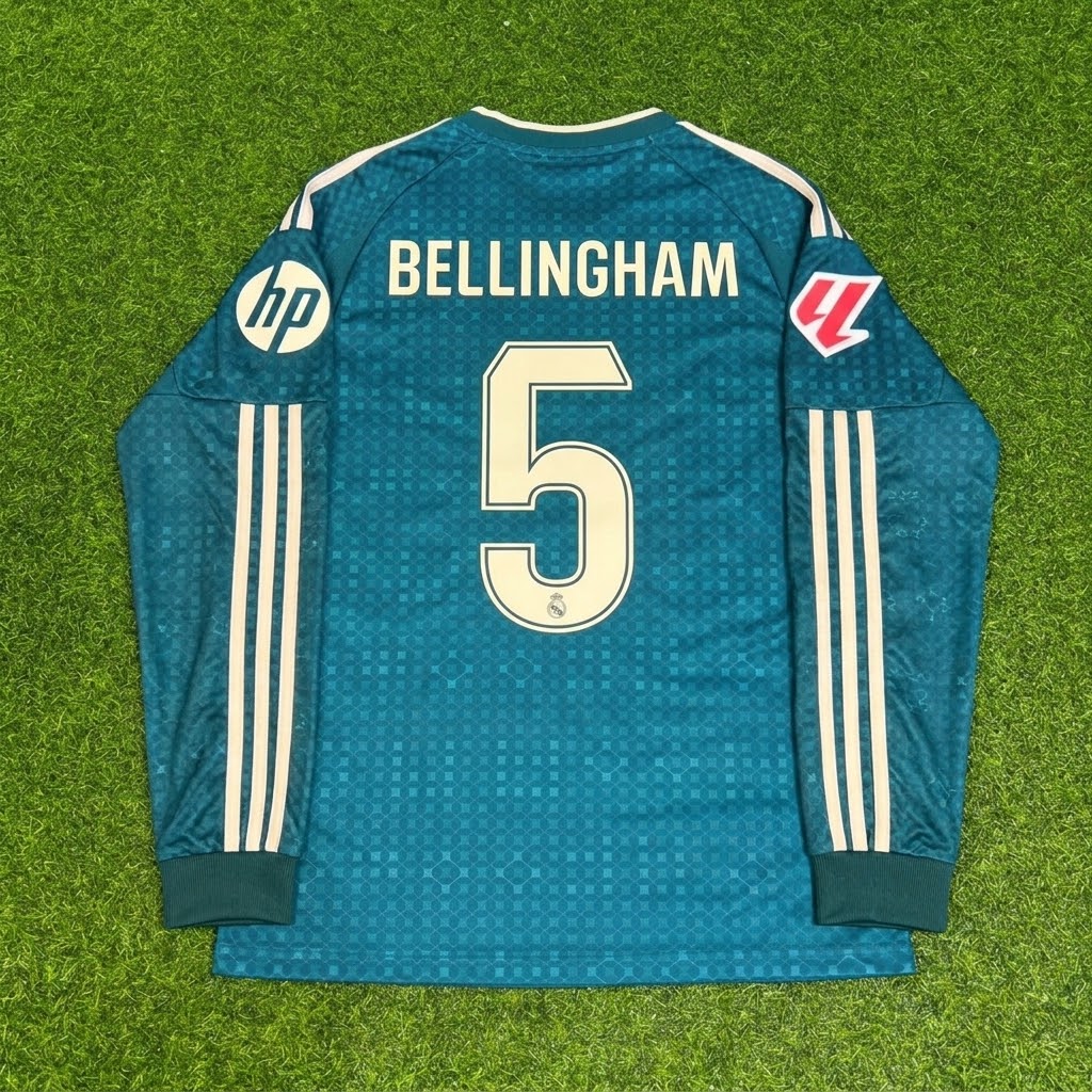 Jude Bellingham New Season 2027 Long Sleeve Trikot Jersey