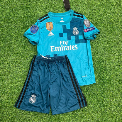 Gareth Bale 11- Real Madrid 2017 /2018 Kids Kit Jersey Soccer Shirt KinderTrikot